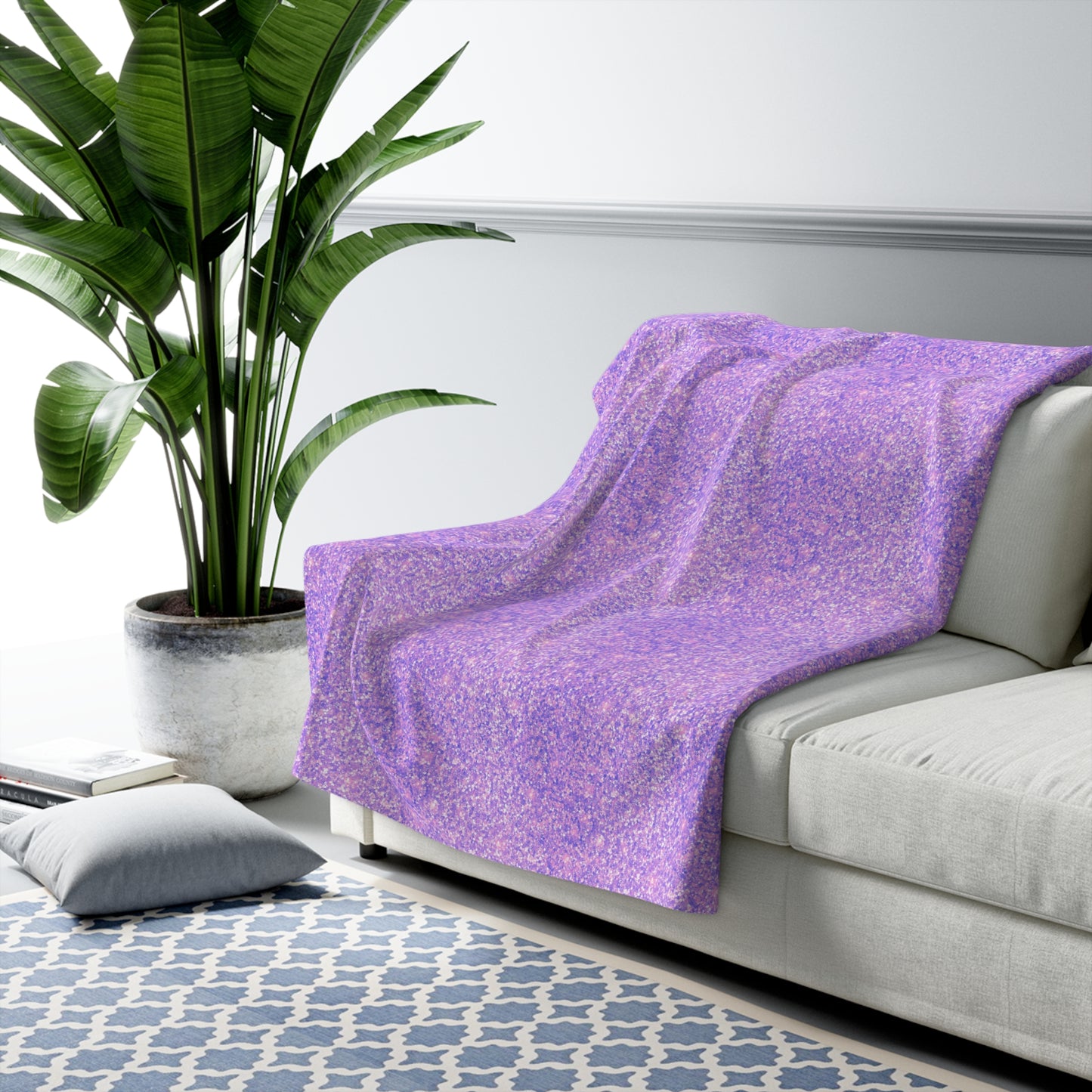 Lavender Crystal Basic Bedding Set