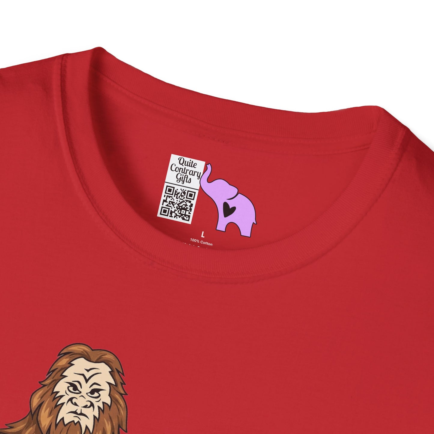 Bigfoot & Alien Adult T-shirt