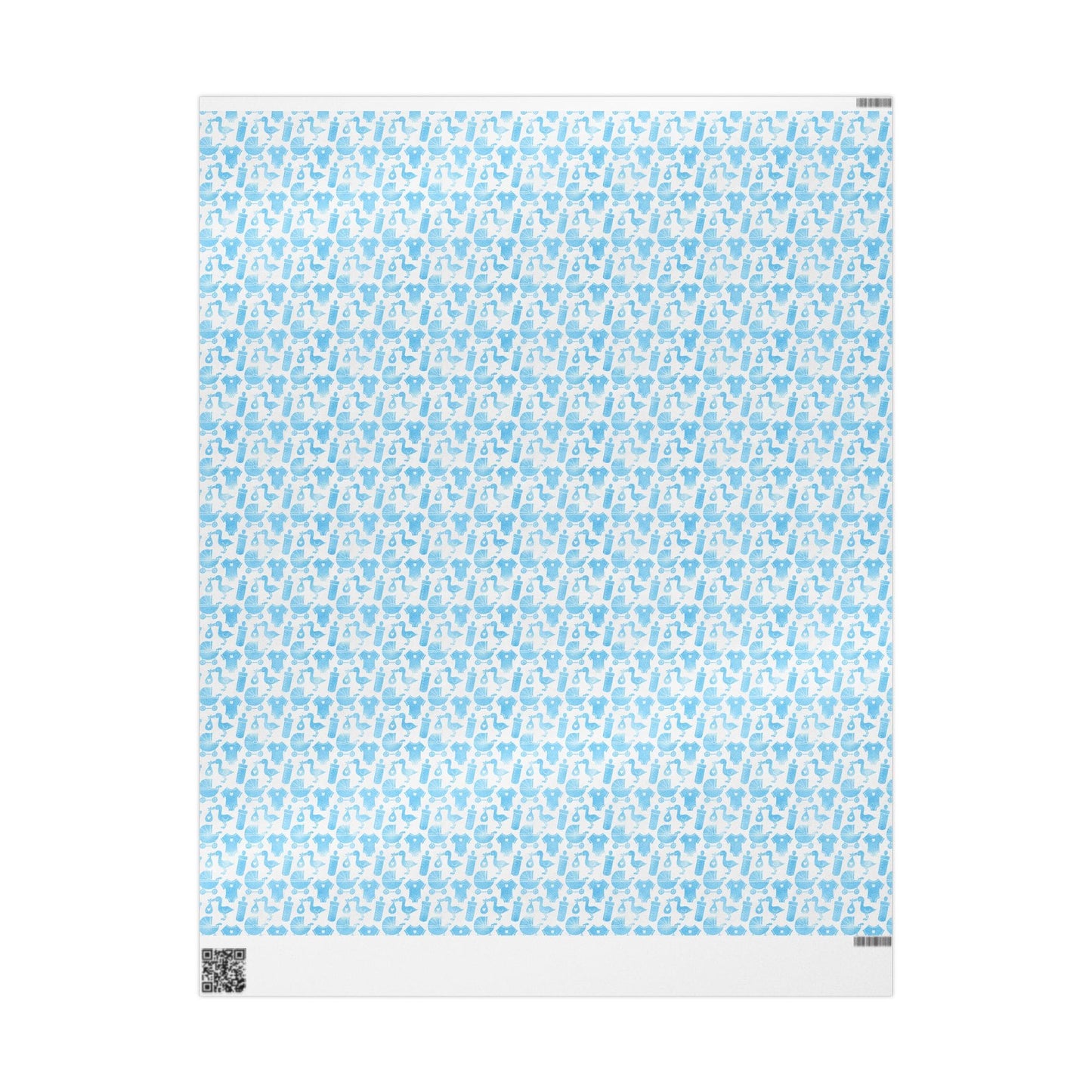 Baby Boy Keepsakes Wrapping Paper