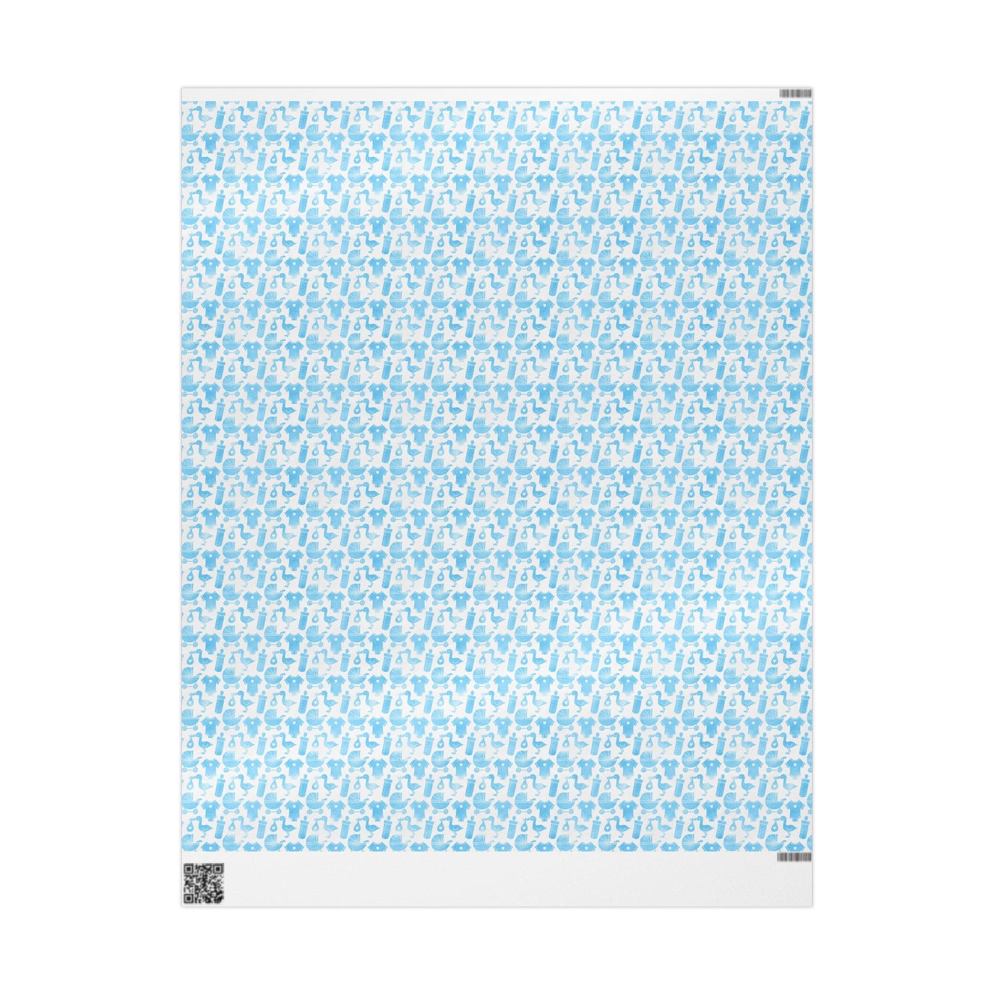 Baby Boy Keepsakes Wrapping Paper