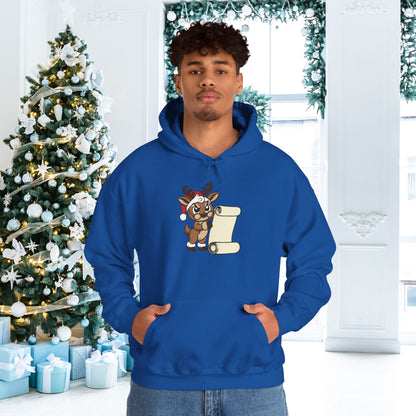 Reindeer Claus Adult Heavy Blend™ Hoodie