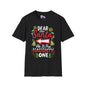 Dear Santa He Is The Naughty One Adult T-shirt