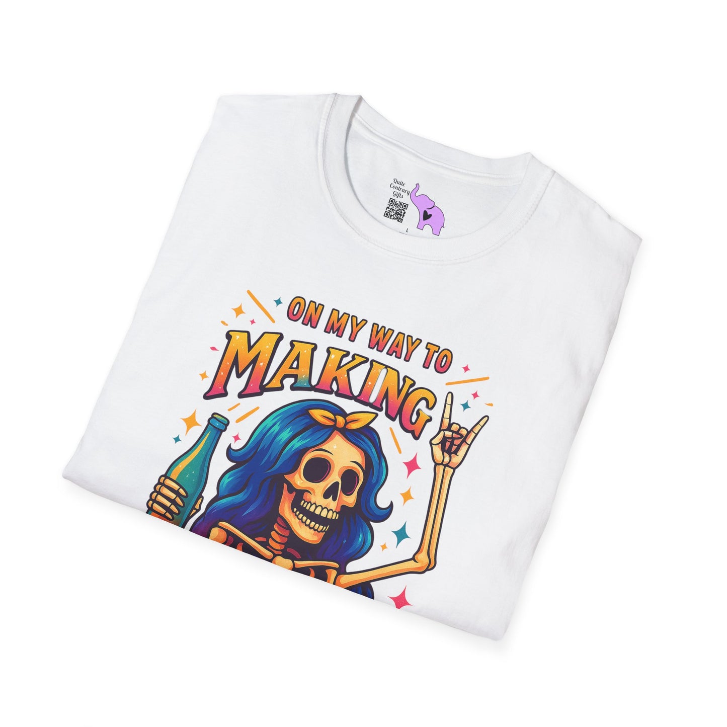 On My Way To Make Bad Decisions Adult T-shirt