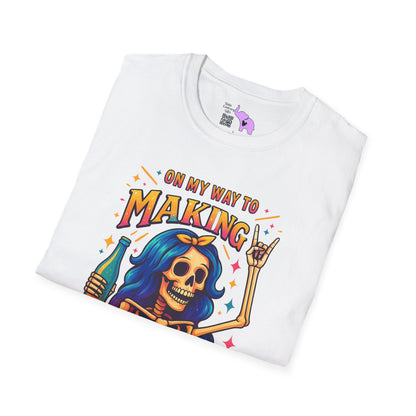 On My Way To Make Bad Decisions Adult T-shirt