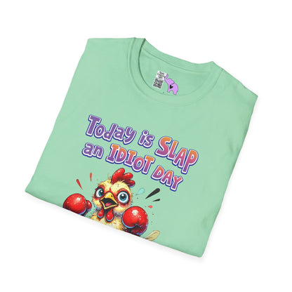 Today is Slap an Idiot Day I'm Gonna Be Busy Adult T-shirt