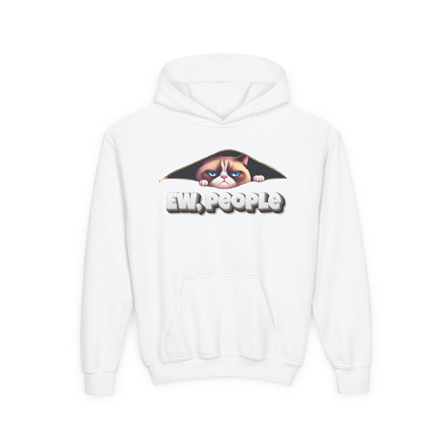 Ew People (Grumpy Cat) Youth Hoodie