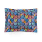 Color Pop Leather Hearts Pillow Sham