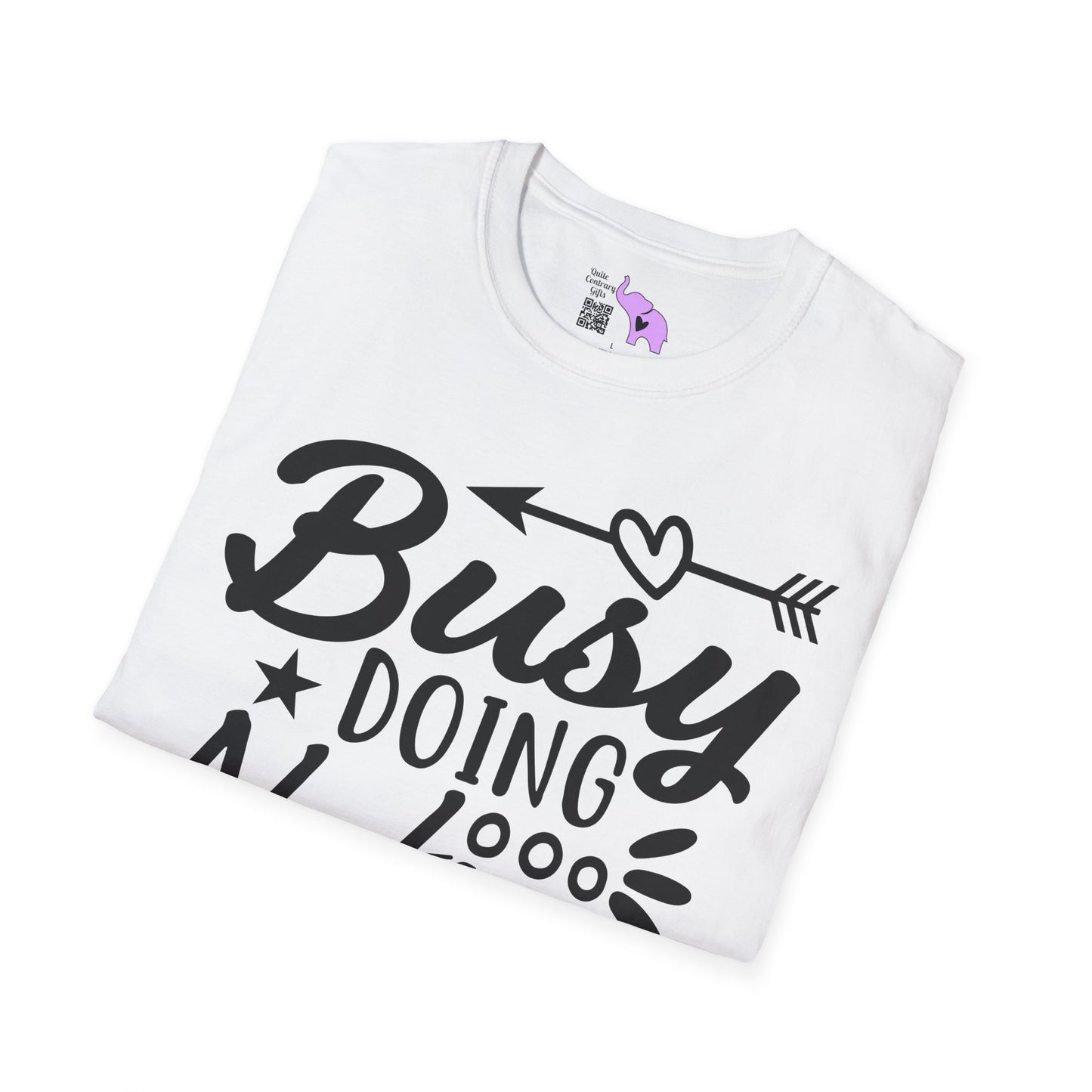 Busy Doing Nothing Adult T-shirt