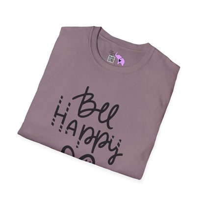 Bee Happy Adult T-shirt