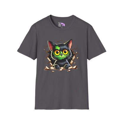 Zombie Kitty Adult T-shirt