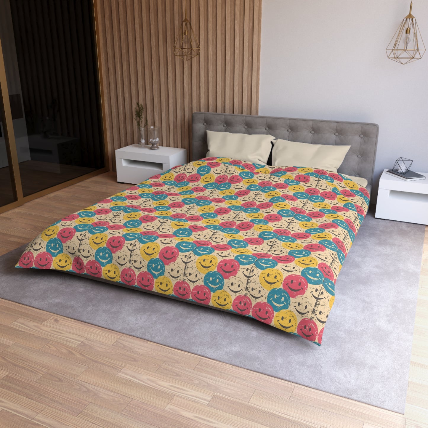 Color Me Happy Microfiber Duvet Cover