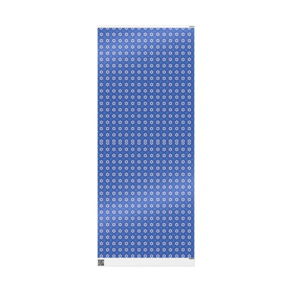 Star of David 4 Hanukkah Wrapping Paper