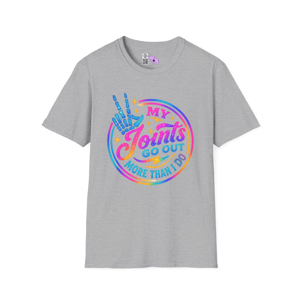 My Joints Go Out More Than Me Adult T-shirt