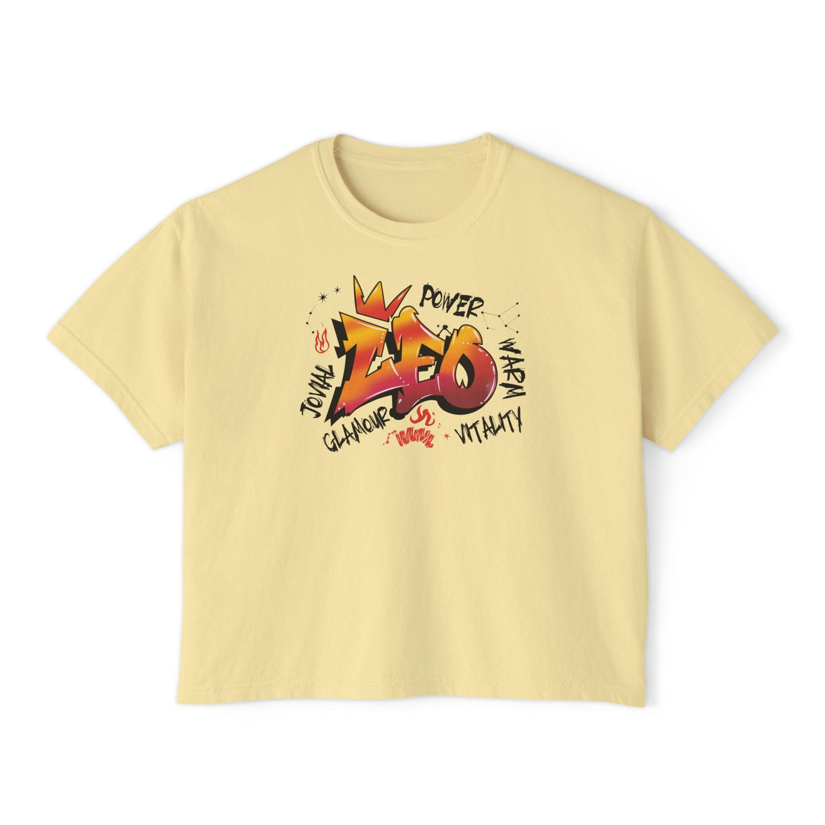 Leo Street Art Women's Boxy Tee