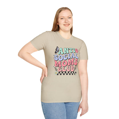 Antisocial Mom's Club T-shirt