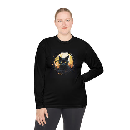 Creepy Black Cats 13 Adult Long Sleeve Tee