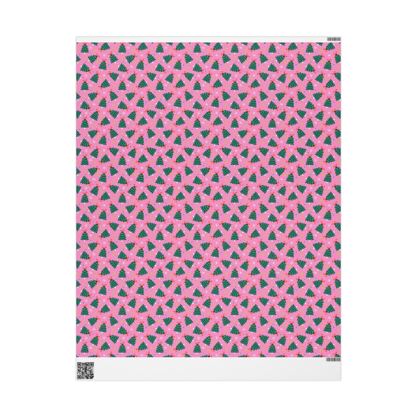 Jolly Pink Woods Wrapping Paper