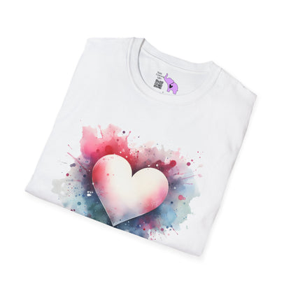 Painted With Love Adult T-shirt
