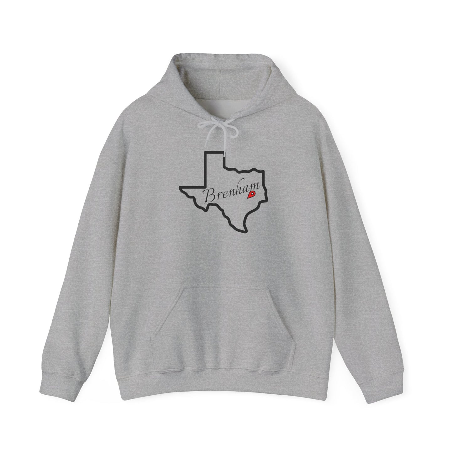 Brenham Texas Adult Heavy Blend™ Hooded Sweatshirt