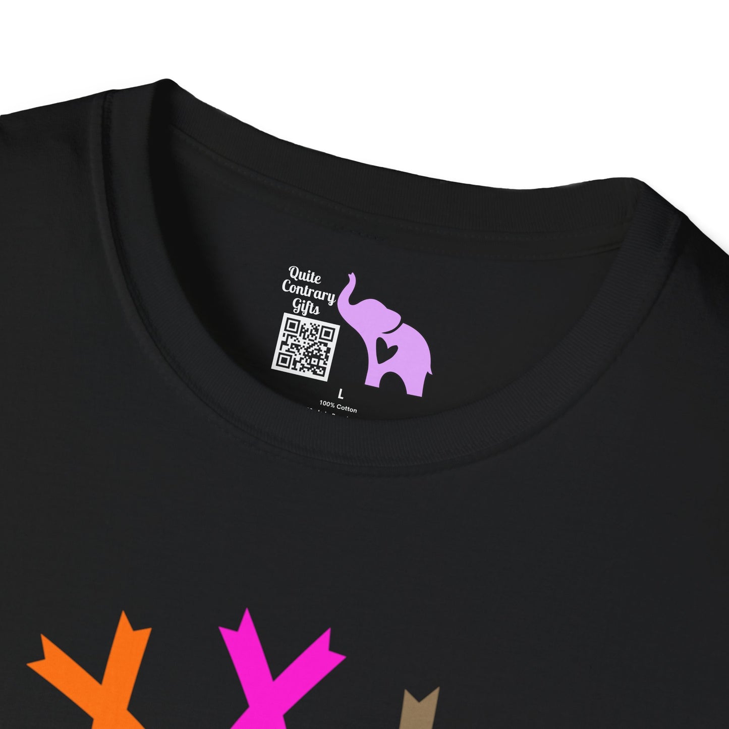 Fight Cancer in All Colors 23 Adult T-shirt