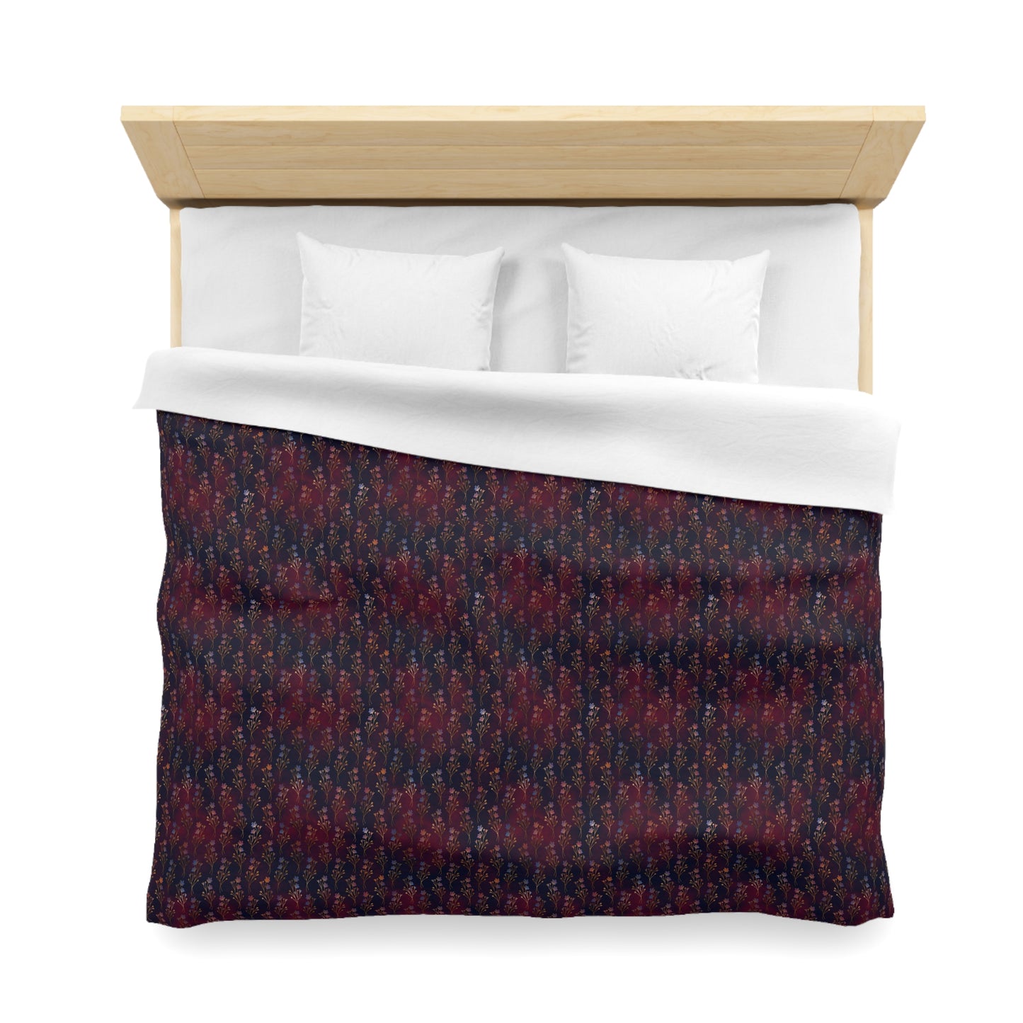 Golden Grove Midnight Microfiber Duvet Cover