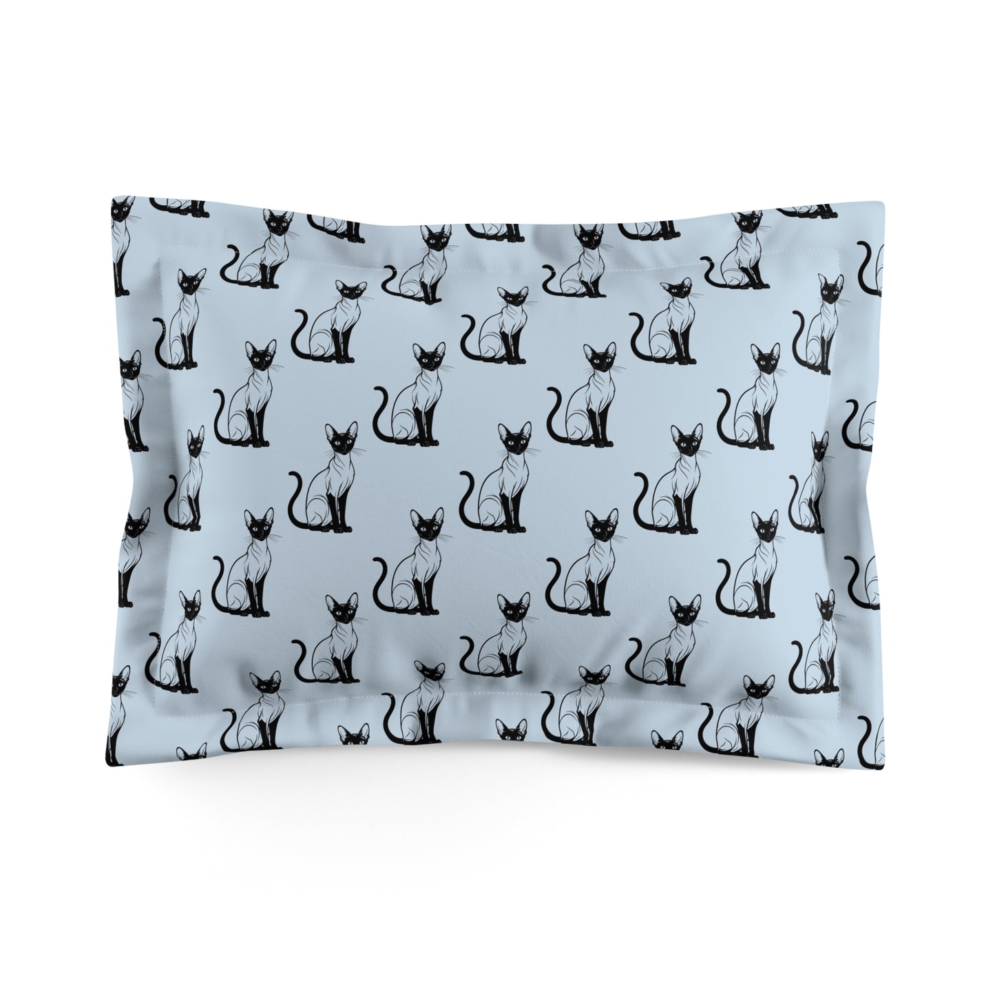 Siamese Charm – Ocean Breeze Pillow Sham
