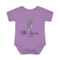 Little Ballerina Infant Baby Rib Bodysuit