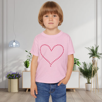 Heart 3 Heavy Cotton™ Toddler T-shirt