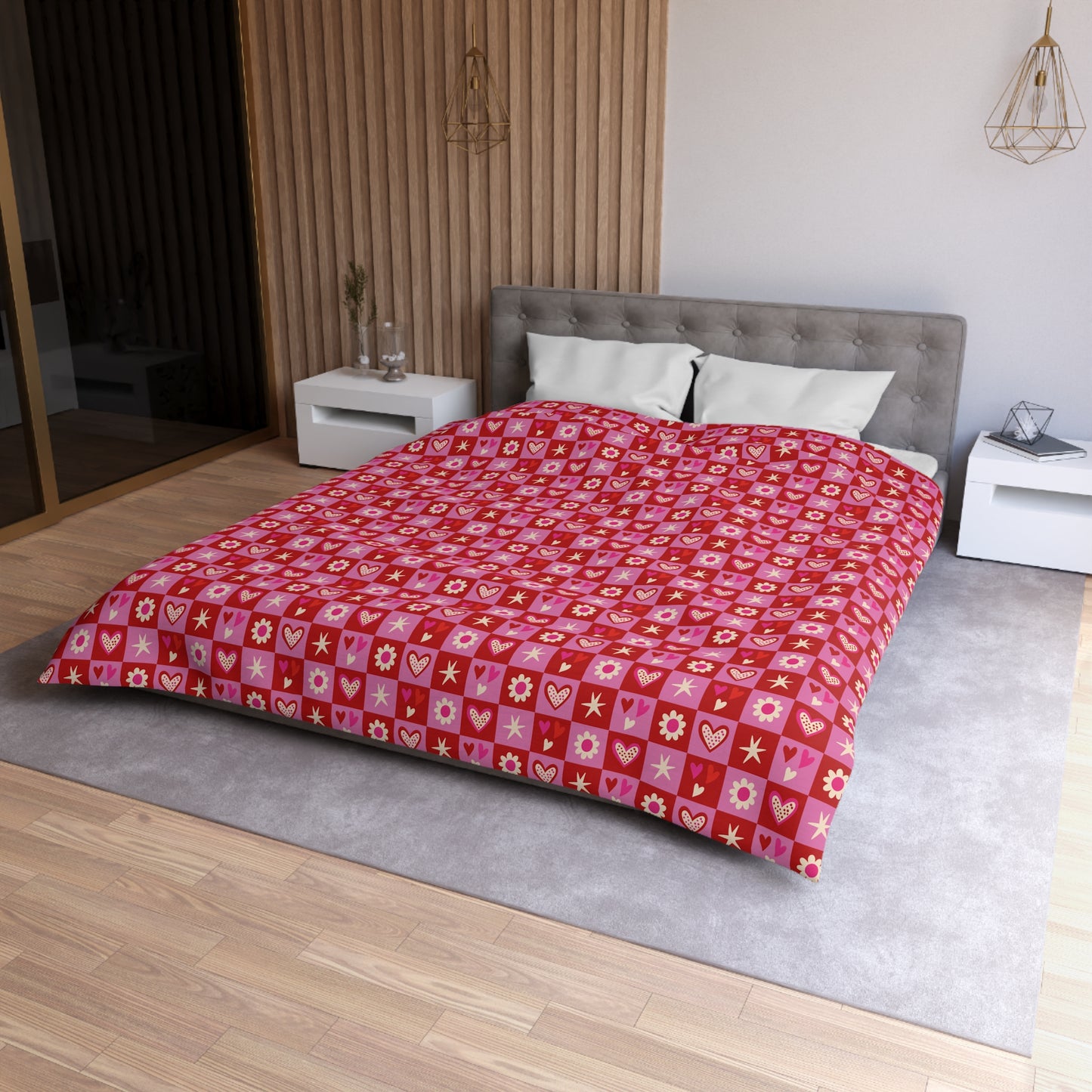 Valentine Toss  Duvet Bedding Set