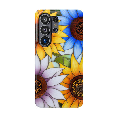Colorful Sunflowers MagSafe® Compatible Tough Case for iPhone