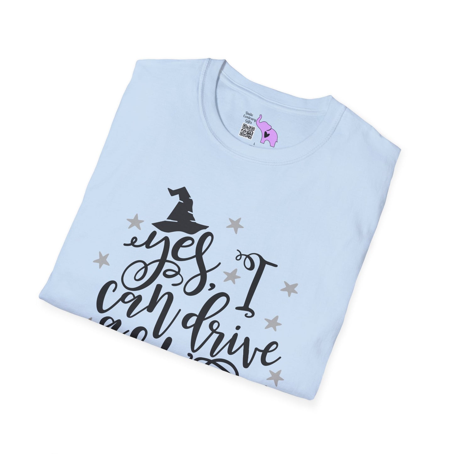 Yes I Can Drive A Stick Adult T-shirt