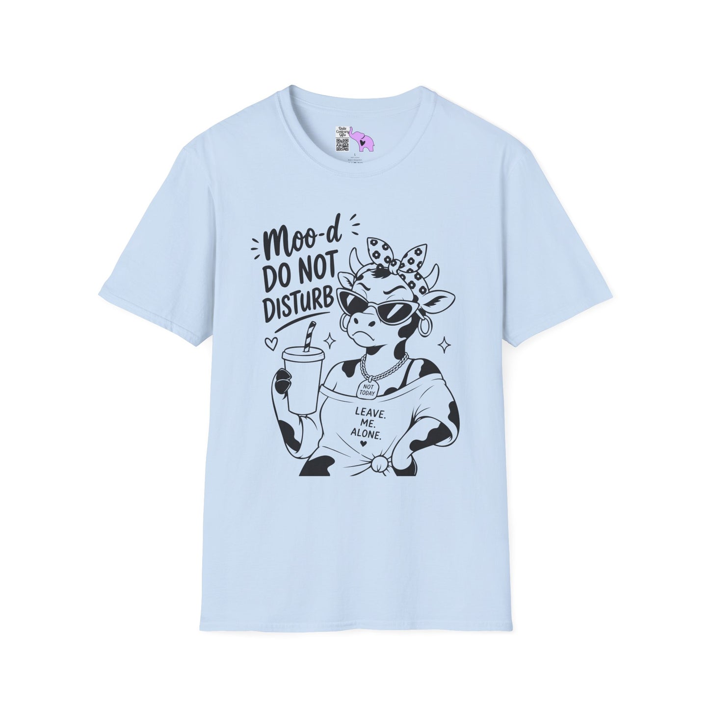 Moo-d: Do Not Disturb Given Adult T-shirt
