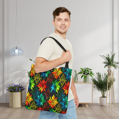 Celebration Mosaic Canvas Tote Bag
