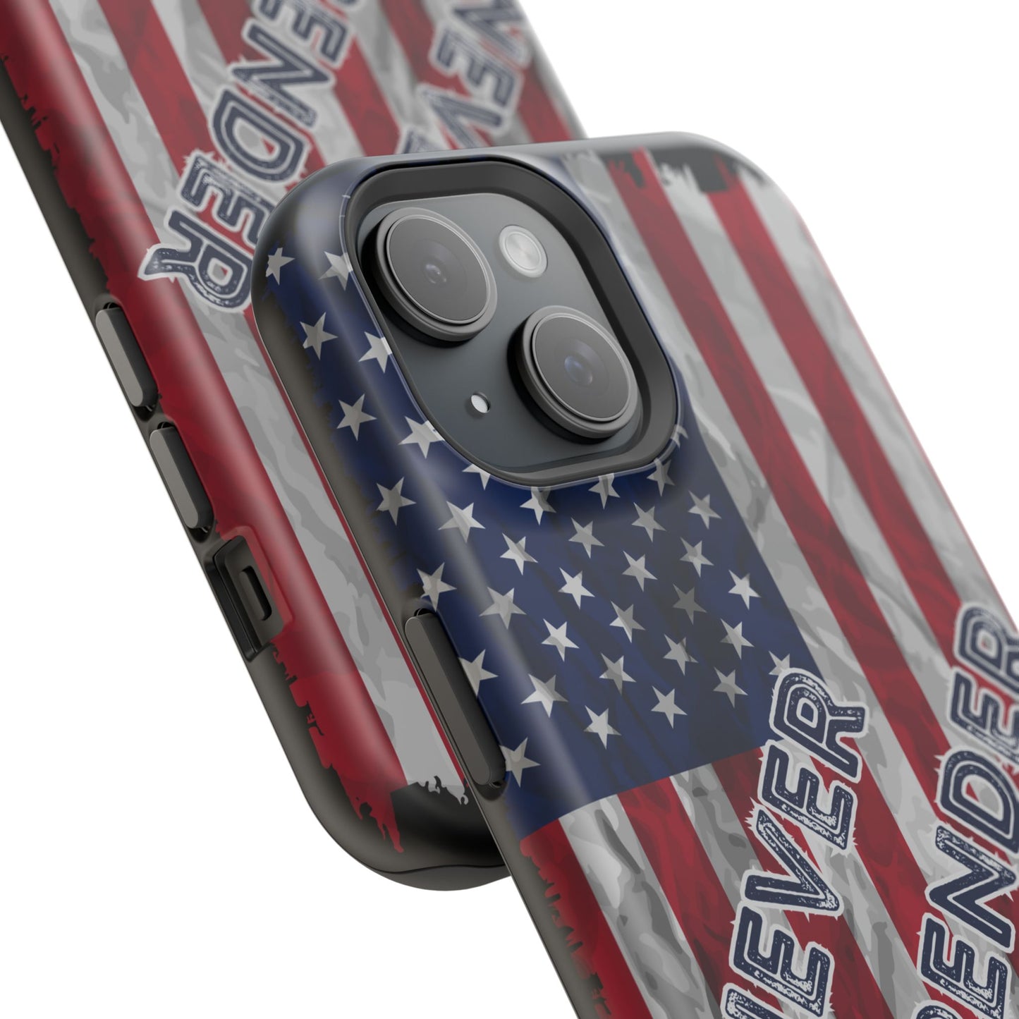 Never Surrender American Flag Impact-Resistant Cases