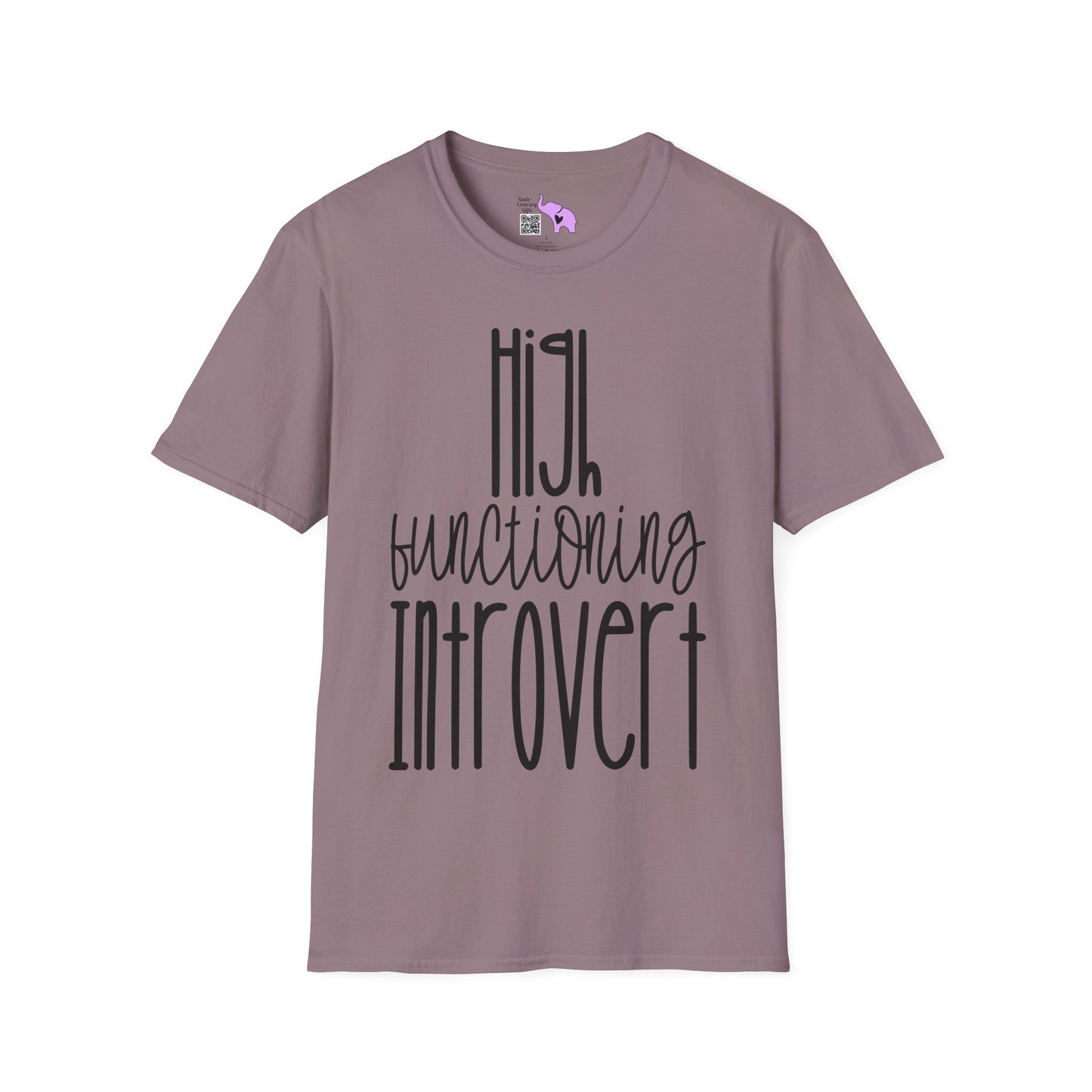 High Functioning Introvert Adult T-shirt
