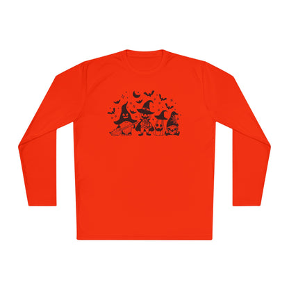 Trick or Treat Gnomies Adult Long Sleeve Tee
