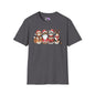 Santa Claus Cats Adult T-shirt