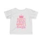 Daddy's Girl Mommy's World Infant Soft T-Shirt