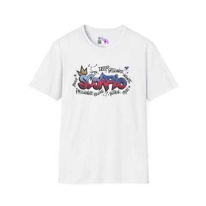 Scorpio Street Art Adult T-shirt