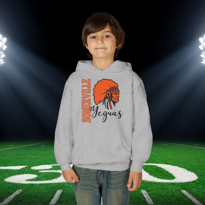 Somerville Vertical Fury Youth Heavy Blend Hoodie