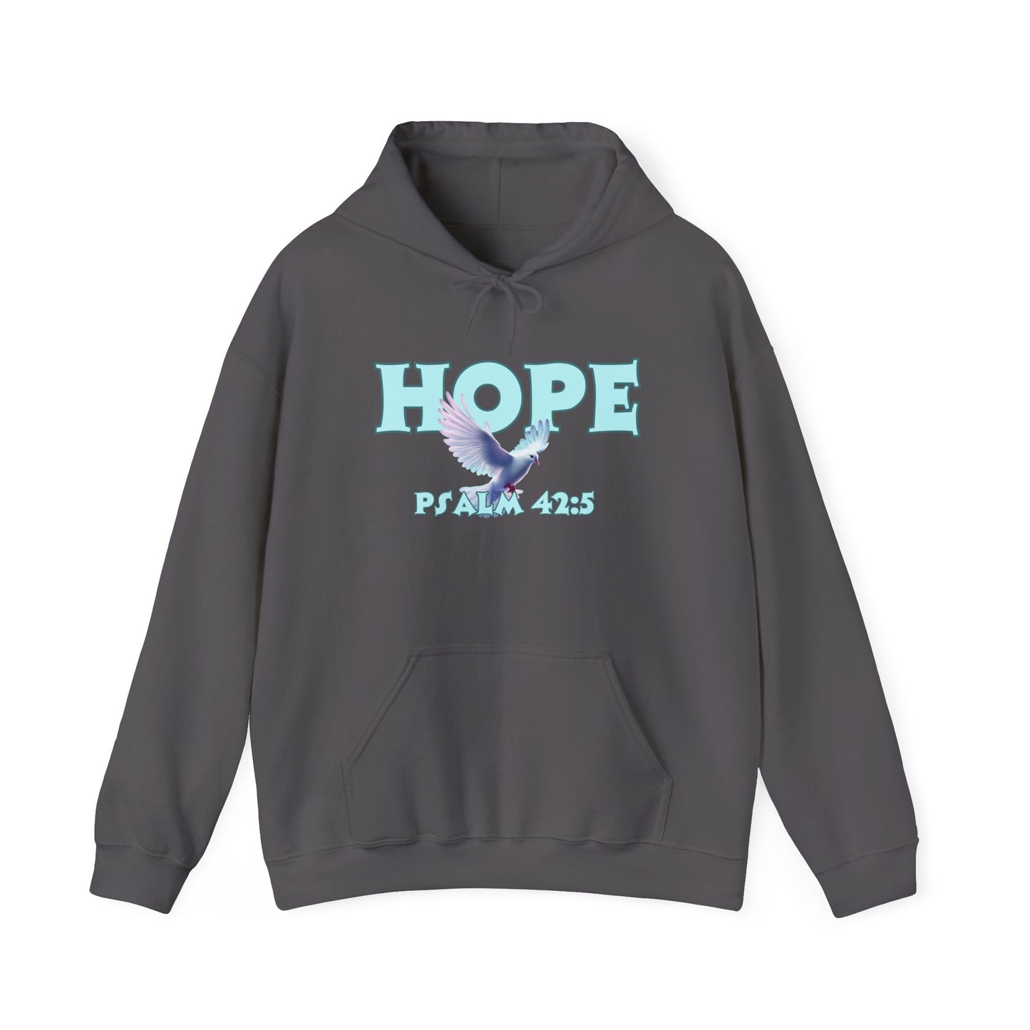 HOPE Psalm 42:5 Heavy Blend™ Hooded Sweatshirt