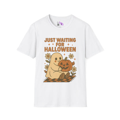 Just Waiting For Halloween Adult T-shirt