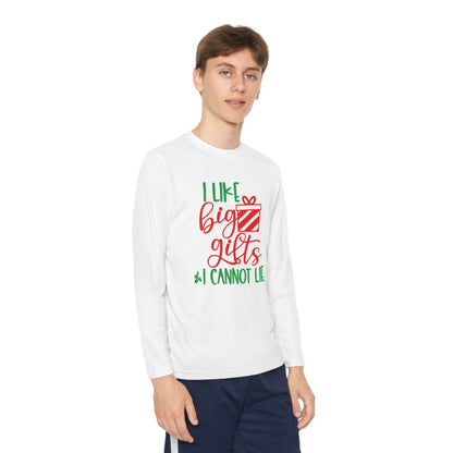 I Like Big Gifts & I Cannot Lie Youth Long Sleeve Tee