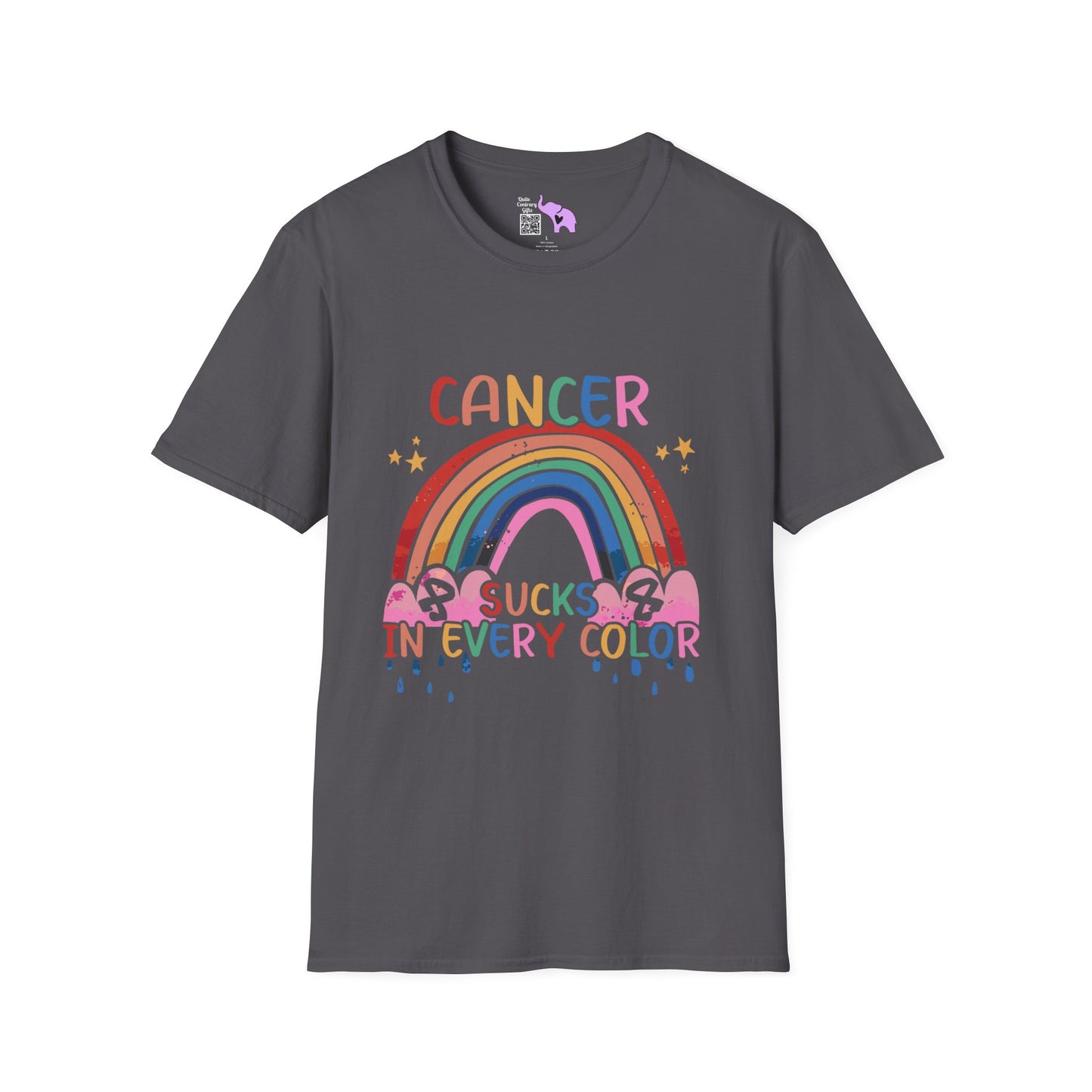Fight Cancer in All Colors 20 Adult T-shirt