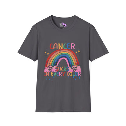 Fight Cancer in All Colors 20 Adult T-shirt