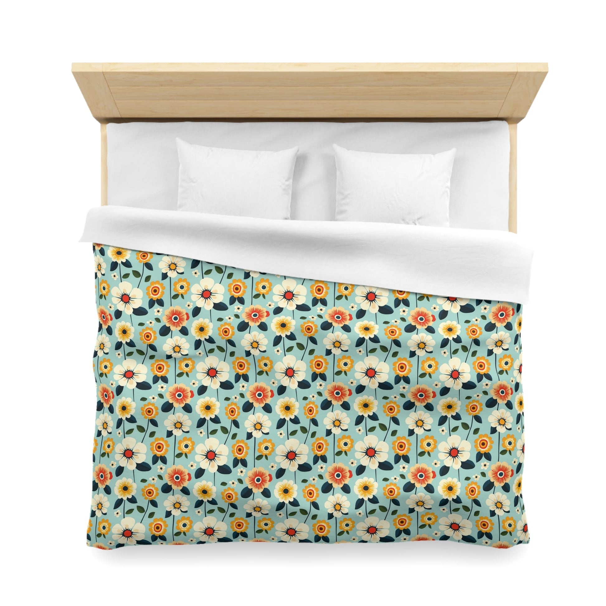 Joy Petals Microfiber Duvet Cover