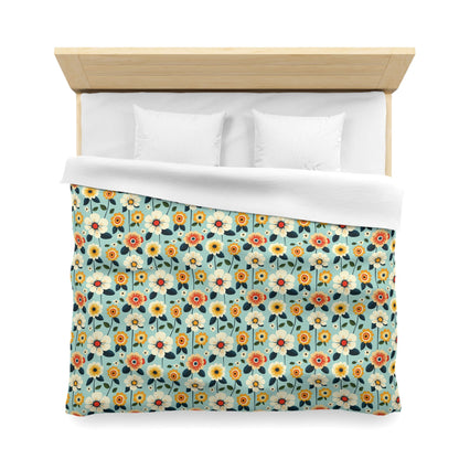 Joy Petals Microfiber Duvet Cover