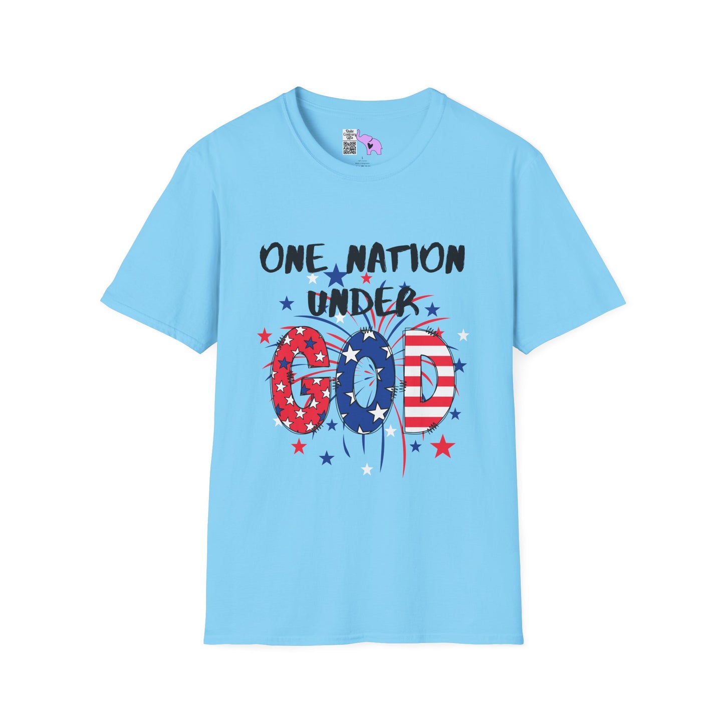 One Nation Under God Adult T-shirt