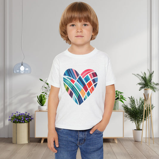 ""Painted with Love Heavy Cotton™ Toddler T-shirt