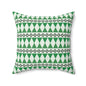 Moss Cairn Stripes Throw Pillow
